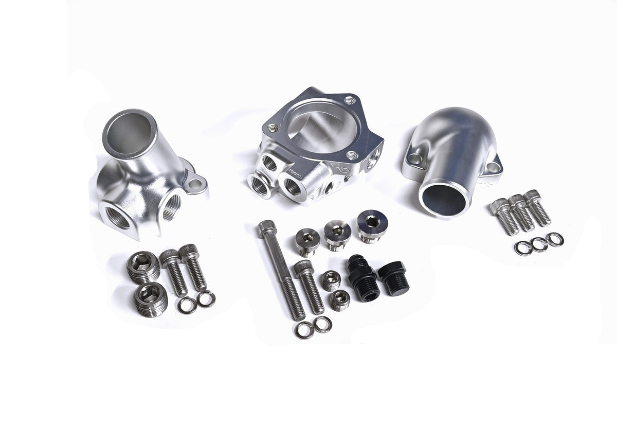 Datsun L-Series Billet Thermostat Housing Set + Water Neck – Pro