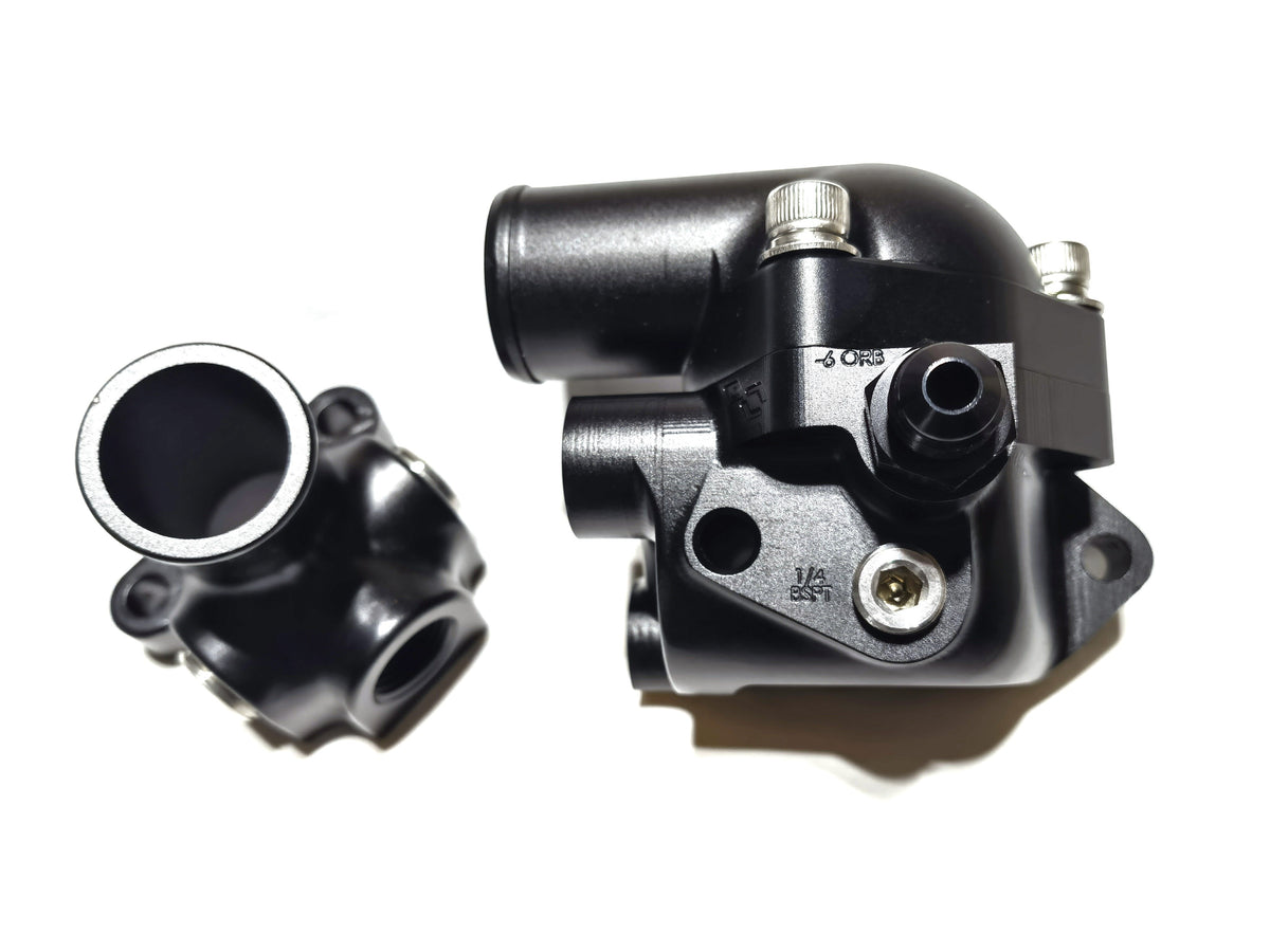 Datsun L-Series Billet Thermostat Housing Set + Water Neck – Pro