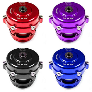 Tial Q Blow Off Valve 50mm turbo vent to atmosphere TialSport Black Silver Blue Red Purple