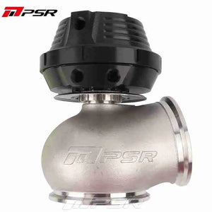 744326000 BLACK PSR  NEW GEN 60MM WASTEGATE WASTE GATE SIDE VIEW