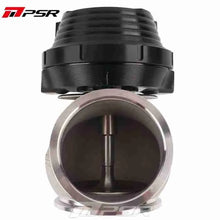744326000 BLACK PSR  NEW GEN 60MM WASTEGATE WASTE GATE FRONT VIEW
