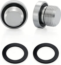 Metric Stainless Steel Plug with Captive Seal M12 M14 M16