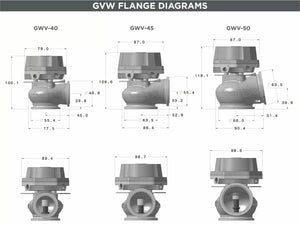 Garrett GVW-45 Wastegate Kit 45mm