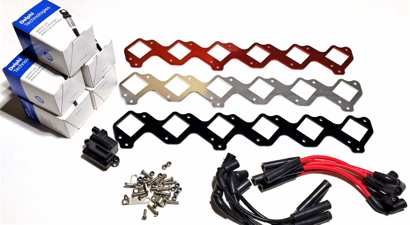 L-Series LSX Ignition Coil Bracket kit + Wires