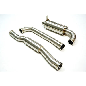 ProTunerz Exhaust Kit 240z 260z 280z 3" Stainless Steel Nissan Zcar Datsun Turbo Charging Turbo Charge Catback Yback Muffler Resonator Vband 