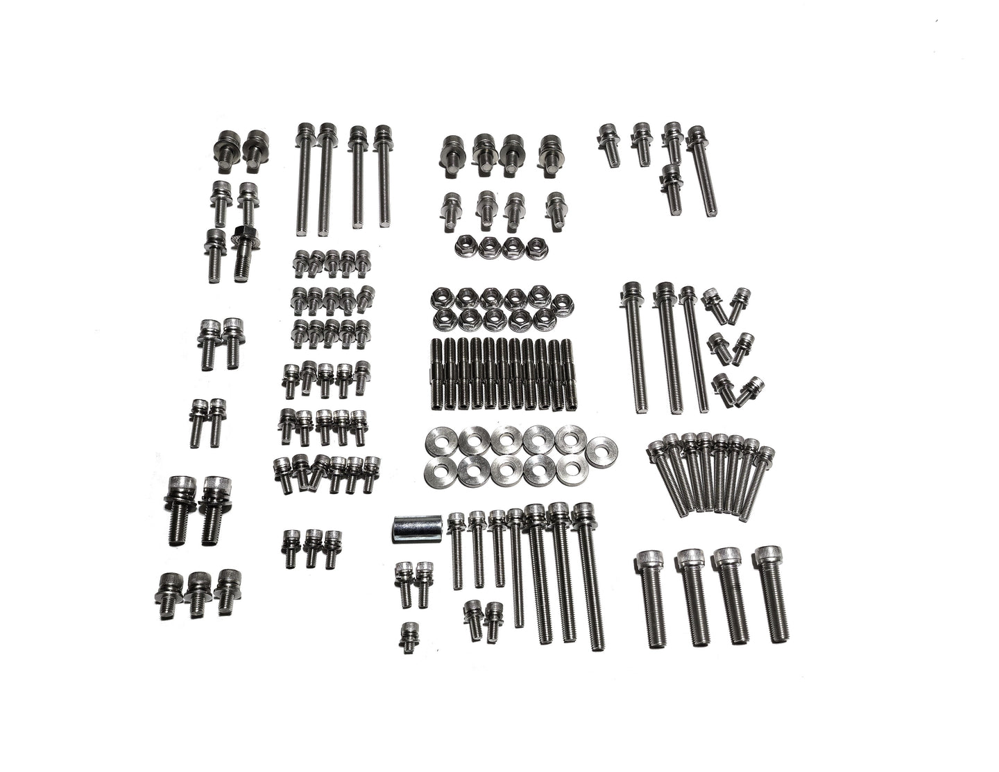 Engine Bolt Kit ProTunerz - Stainless Steel Bolts L4 L6 240z 260z 280z 280zx ProTunerz 240Z 260Z 280Z fastener 280zx lseries socket cap allen L-24 L-26 L-28 L24E L26E L28E L28ET NISSAN DATSUN