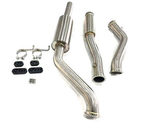 ProTunerz Exhaust Kit 280zx 3" Stainless Steel Nissan Zcar Datsun Turbo Charging Turbo Charge Catback Yback Muffler Resonator Vband l28et l28etoT l28 LSERIES