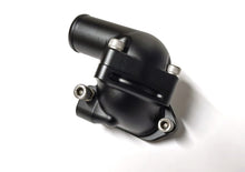 ProTunerz Lite Thermostat Housing Black Billet CNC Datsun 240z 260z 280z 280zx lseries l28 l28e le28et zcar Nissan Coolant WaterNeck Radiator Anodized 