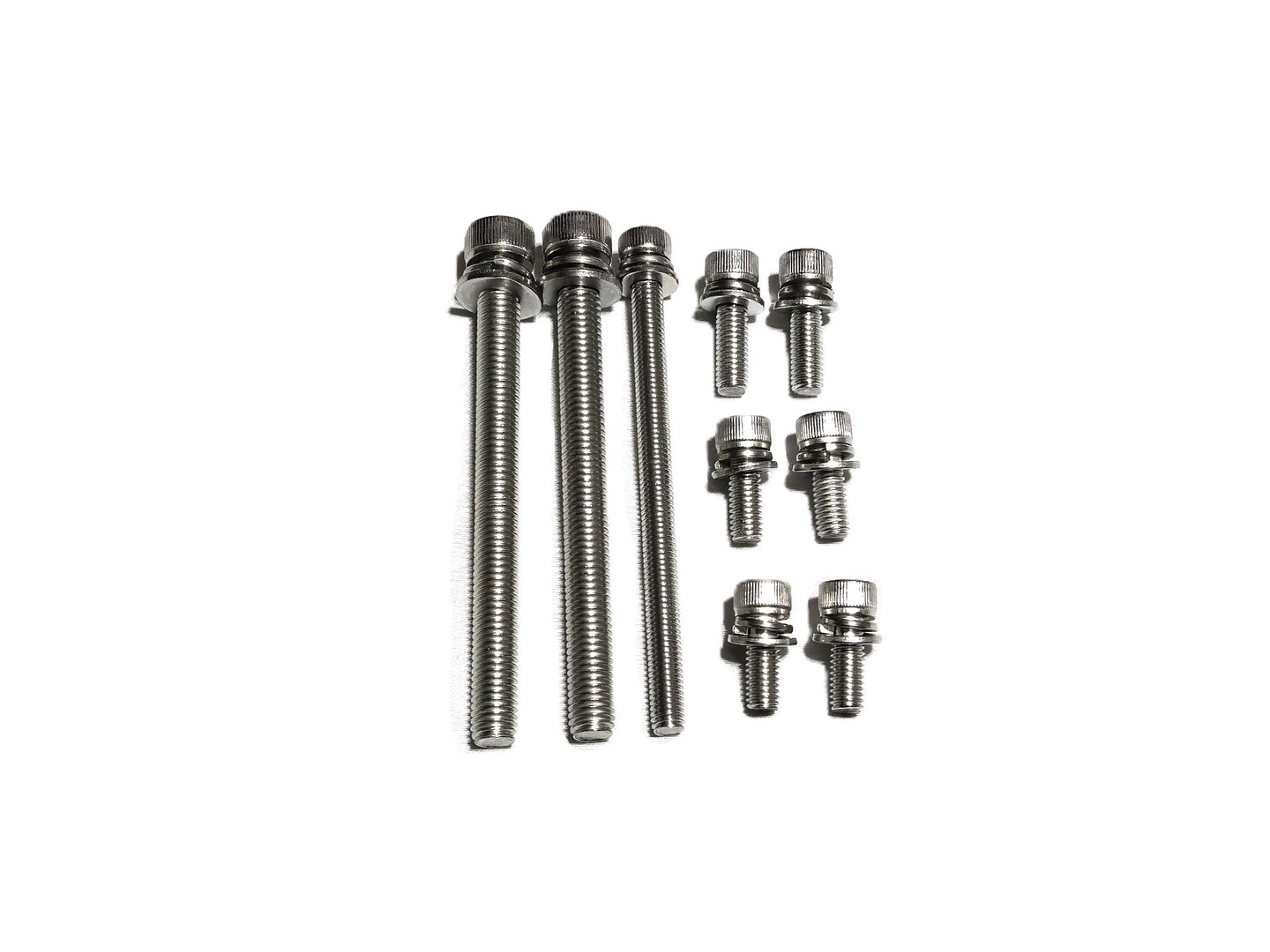 Water Pump - Stainless Steel Bolts L4 L6 240z 260z 280z 280zx ProTunerz 240Z 260Z 280Z fastener 280zx lseries socket cap allen L-24 L-26 L-28 L24E L26E L28E L28ET NISSAN DATSUN