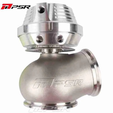 744326002 SILVER PSR  NEW GEN WASTEGATE WASTE GATE 60MM SIDEVIEW