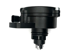Black anodized CNC aluminum low profile Crank Angle Sensor for Toyota 4AGE 20v engine with genuine Bosch Hall effect sensor.