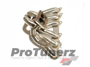 ProTunerz 2jz GTE T4 Twin Scroll Equal Length Turbo Manifold SS304