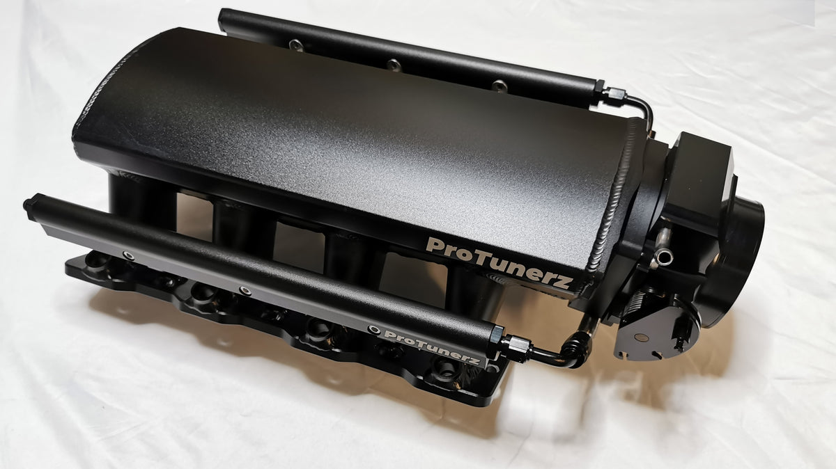 LS LSX LS1 LS2 LS6 LOW SHORT Intake Manifold / Fuel Rail / Throttle Bo ...